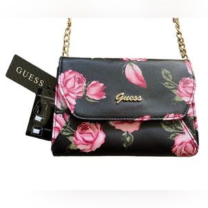 Rose Floral Guess Crossbody Belt Bag